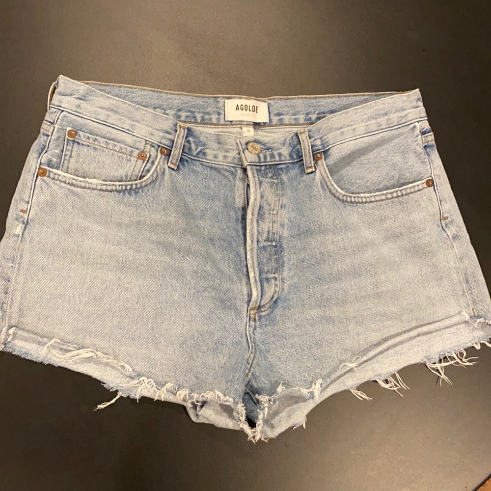 AGOLDE DENIM SHORTS!